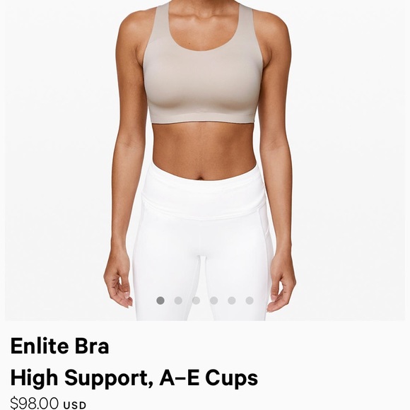 lululemon athletica Other - NWT Lululemon enlite bra 34DD maroon